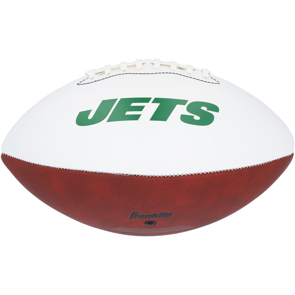 Joe Namath New York Jets Autographed Fanatics Authentic Franklin White Panel Football