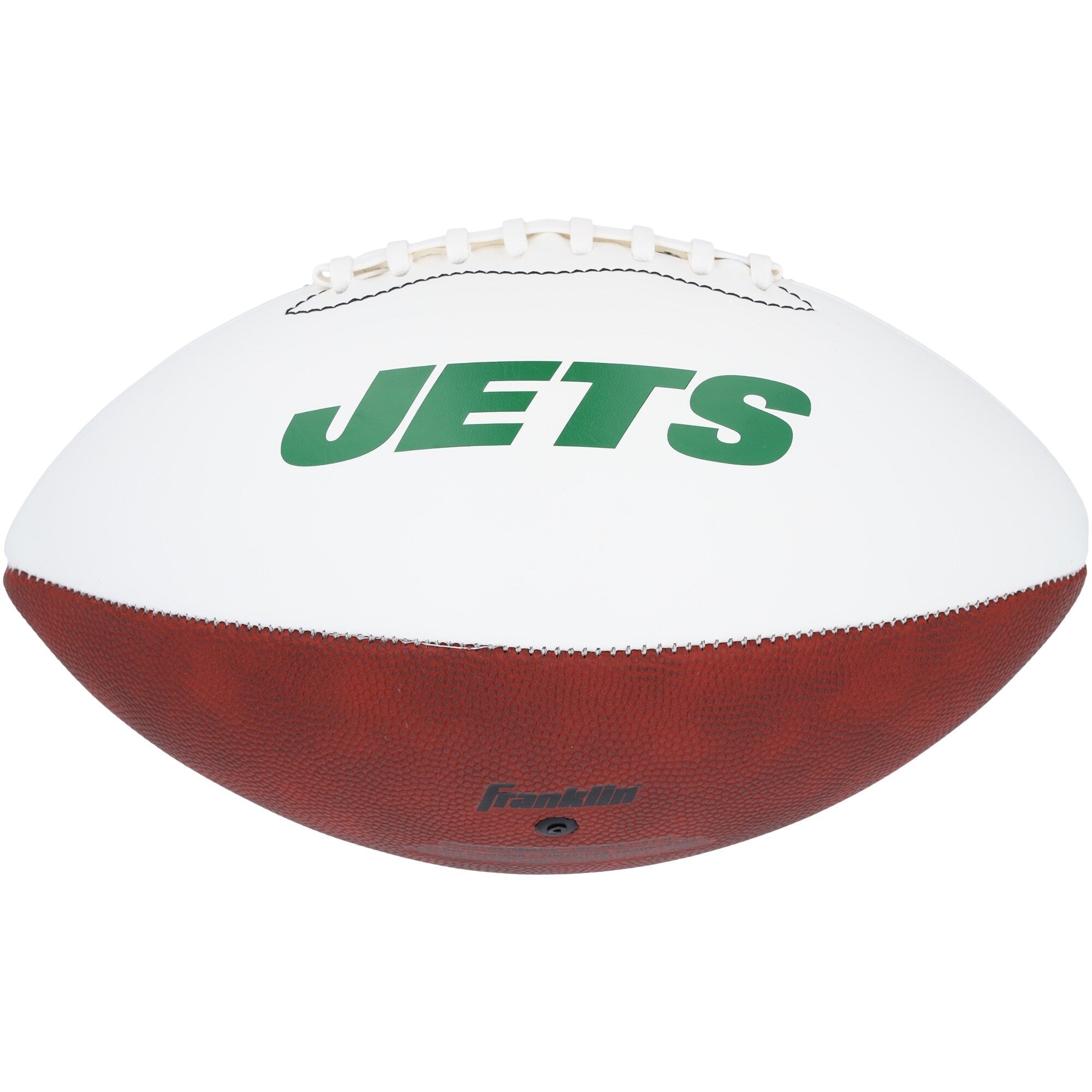Joe Namath New York Jets Autographed Fanatics Authentic Franklin White Panel Football