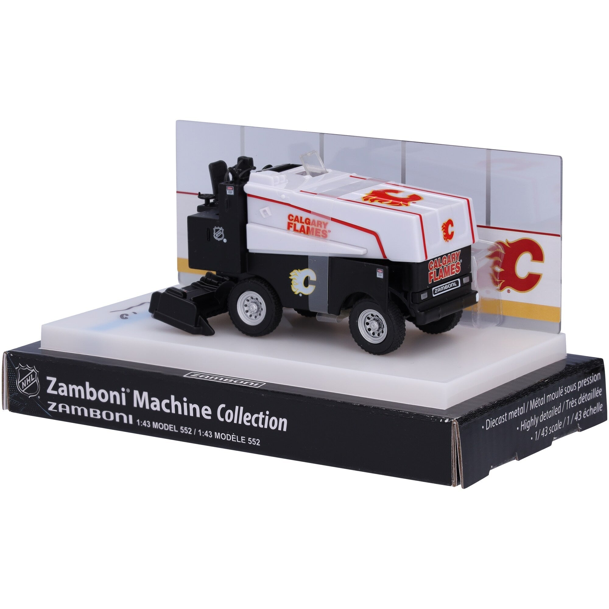 Jonathan Huberdeau Calgary Flames Autographed Fanatics Authentic 1:43 Scale Die-Cast Zamboni
