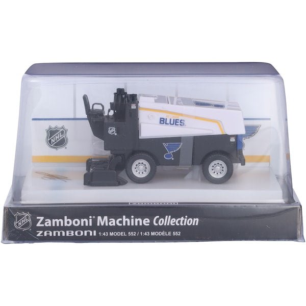 Jordan Kyrou St. Louis Blues Autographed Fanatics Authentic 1:43 Scale Die-Cast Zamboni