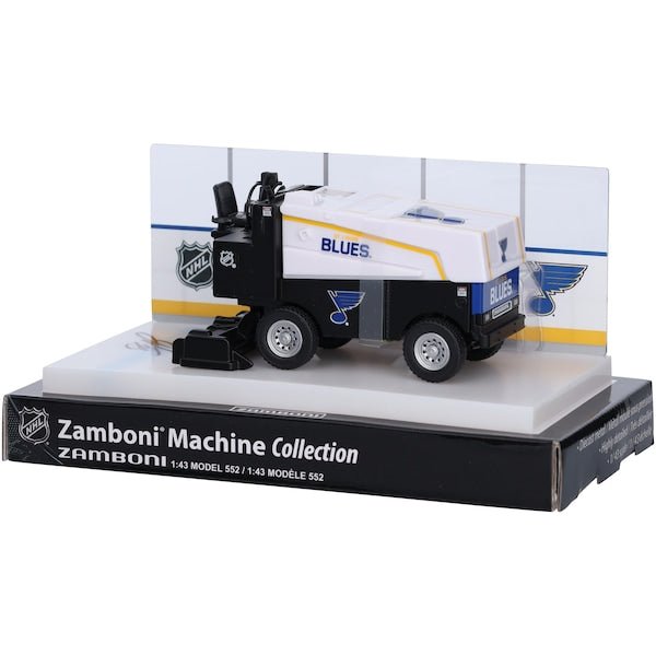 Jordan Kyrou St. Louis Blues Autographed Fanatics Authentic 1:43 Scale Die-Cast Zamboni