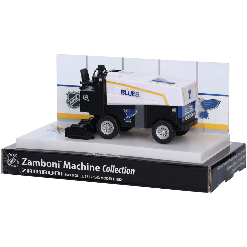 Jordan Kyrou St. Louis Blues Autographed Fanatics Authentic 1:43 Scale Die-Cast Zamboni