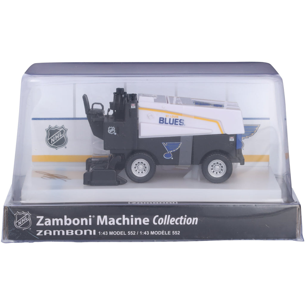 Jordan Kyrou St. Louis Blues Autographed Fanatics Authentic 1:43 Scale Die-Cast Zamboni
