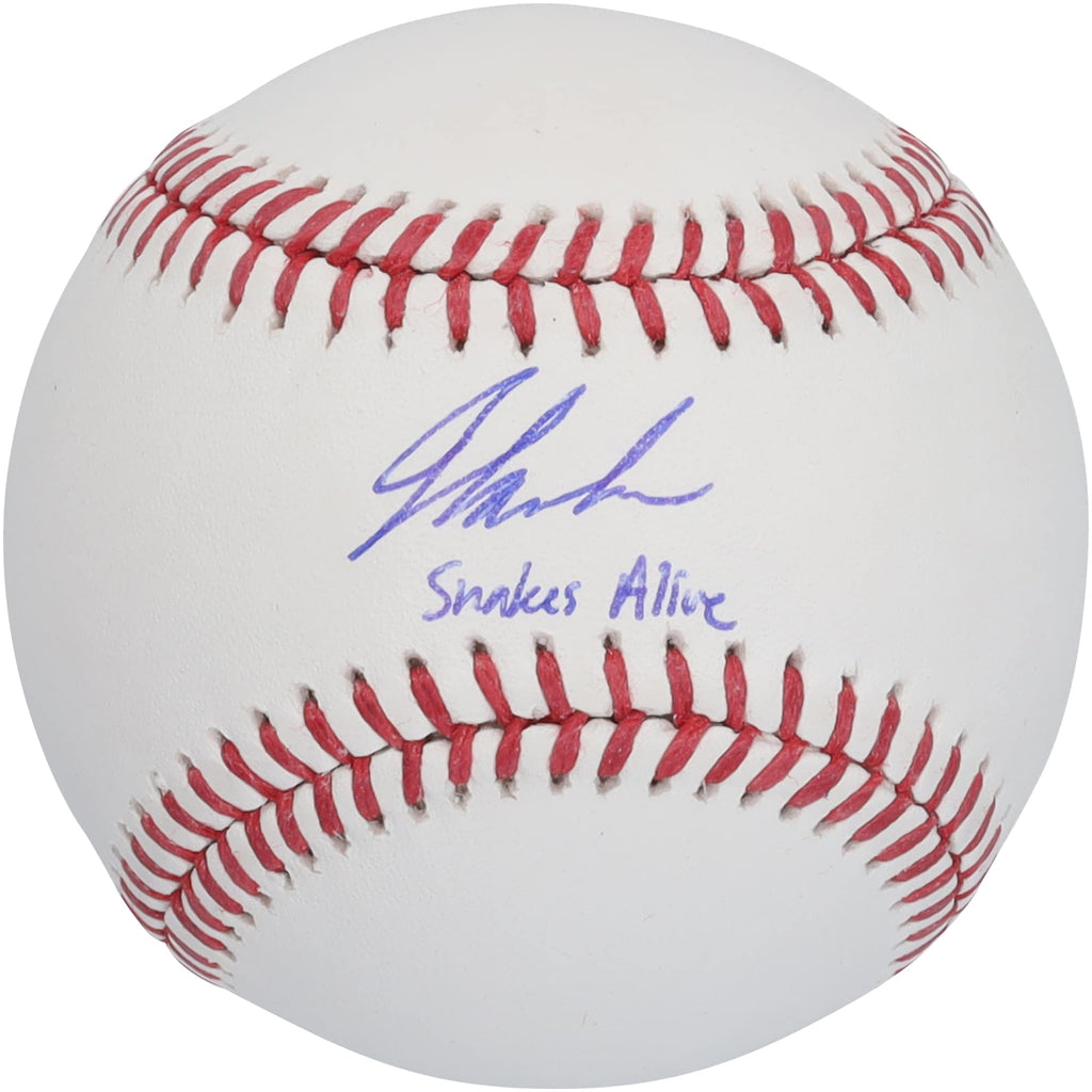 Jordan Lawlar Arizona Diamondbacks Autographed Fanatics Authentic Baseball with "Snakes Alive" Inscription