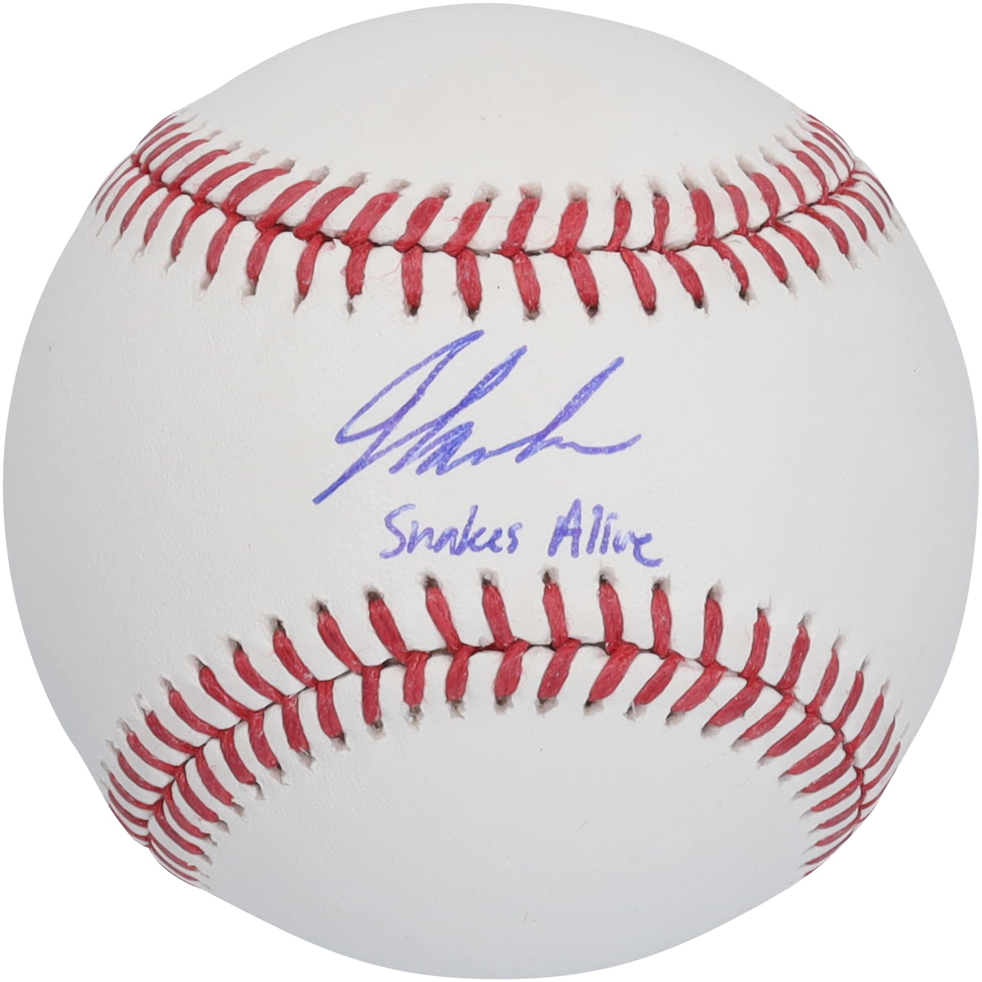 Jordan Lawlar Arizona Diamondbacks Autographed Fanatics Authentic Baseball with "Snakes Alive" Inscription