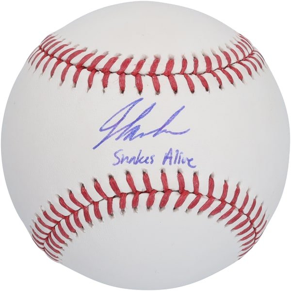 Jordan Lawlar Arizona Diamondbacks Autographed Fanatics Authentic Baseball with "Snakes Alive" Inscription