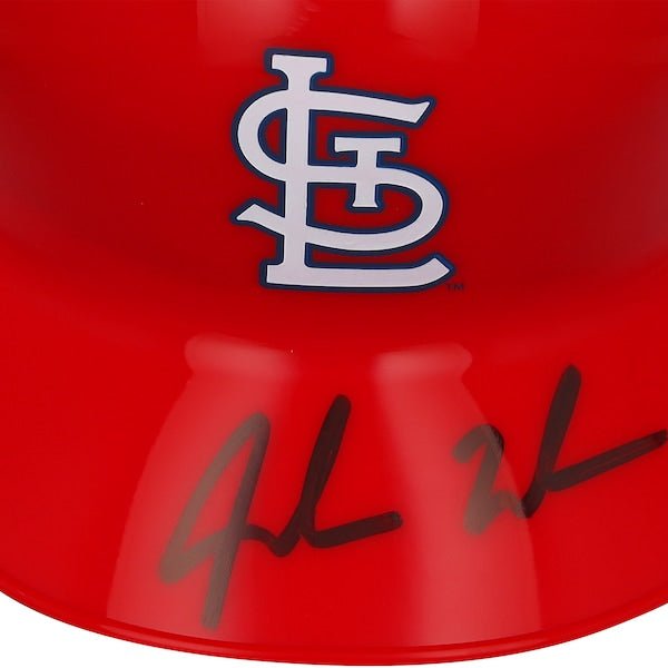 Jordan Walker St. Louis Cardinals Autographed Fanatics Authentic Mini Batting Helmet