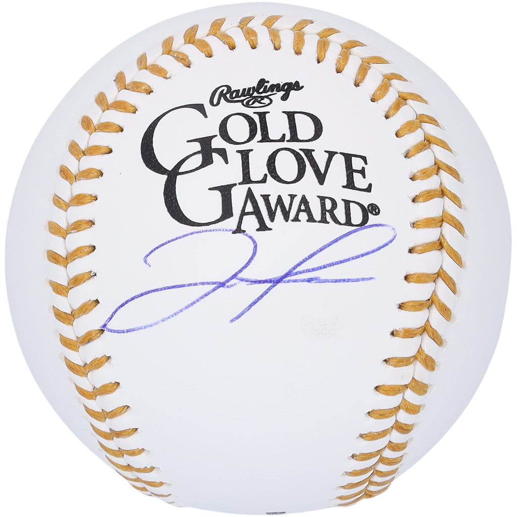 Jose Trevino Cincinnati Reds Autographed Fanatics Authentic Gold Glove Baseball