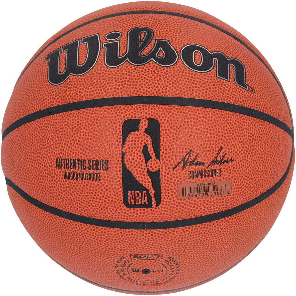Josh Hart New York Knicks Autographed Fanatics Authentic Wilson Authentic Series Indoor/Outdoor Basketball