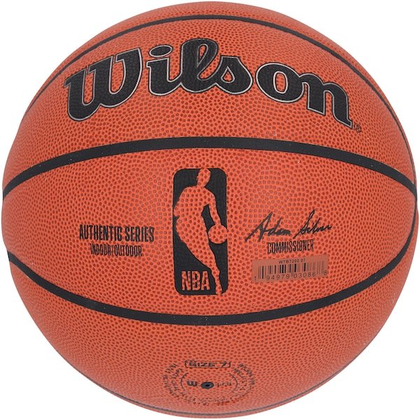 Josh Hart New York Knicks Autographed Fanatics Authentic Wilson Authentic Series Indoor/Outdoor Basketball