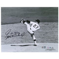 Juan Marichal San Francisco Giants Fanatics Authentic Autographed 8" x 10" Black & White Pitching Photograph