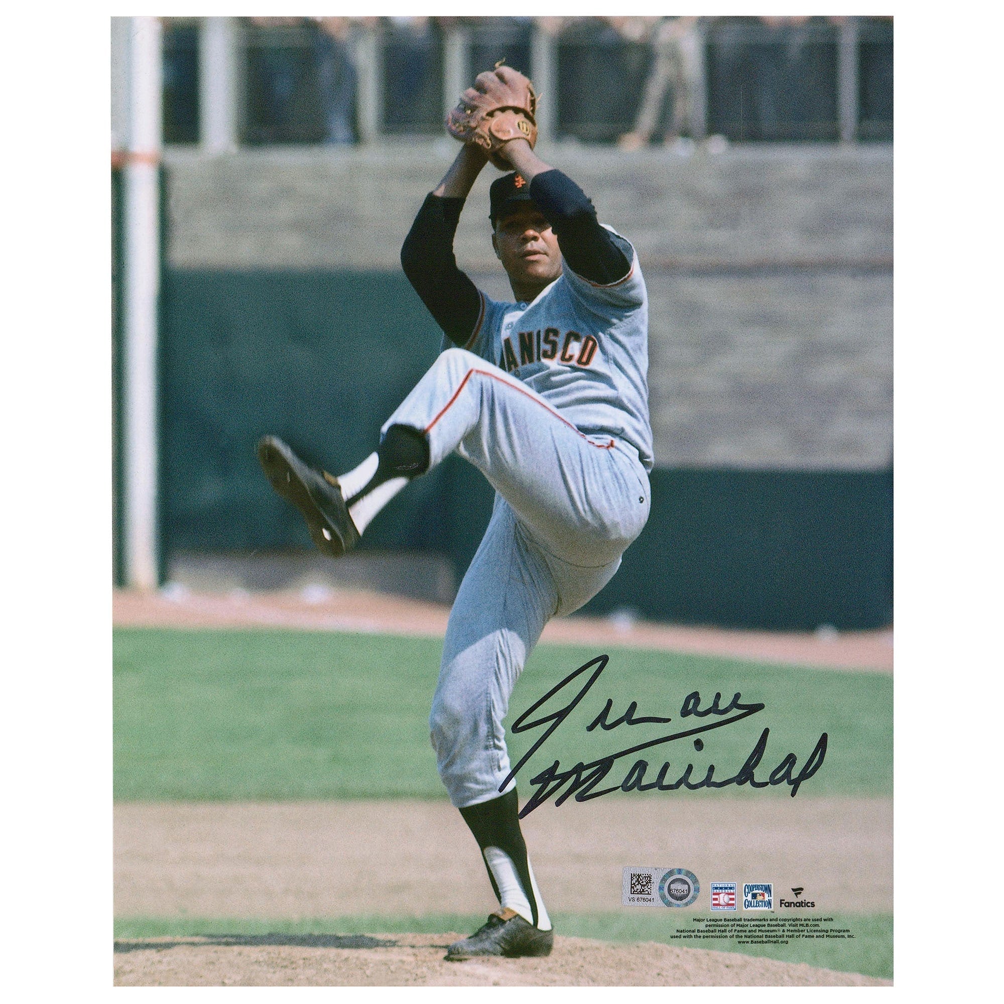 Juan Marichal San Francisco Giants Fanatics Authentic Autographed 8" x 10" Pitching Photograph