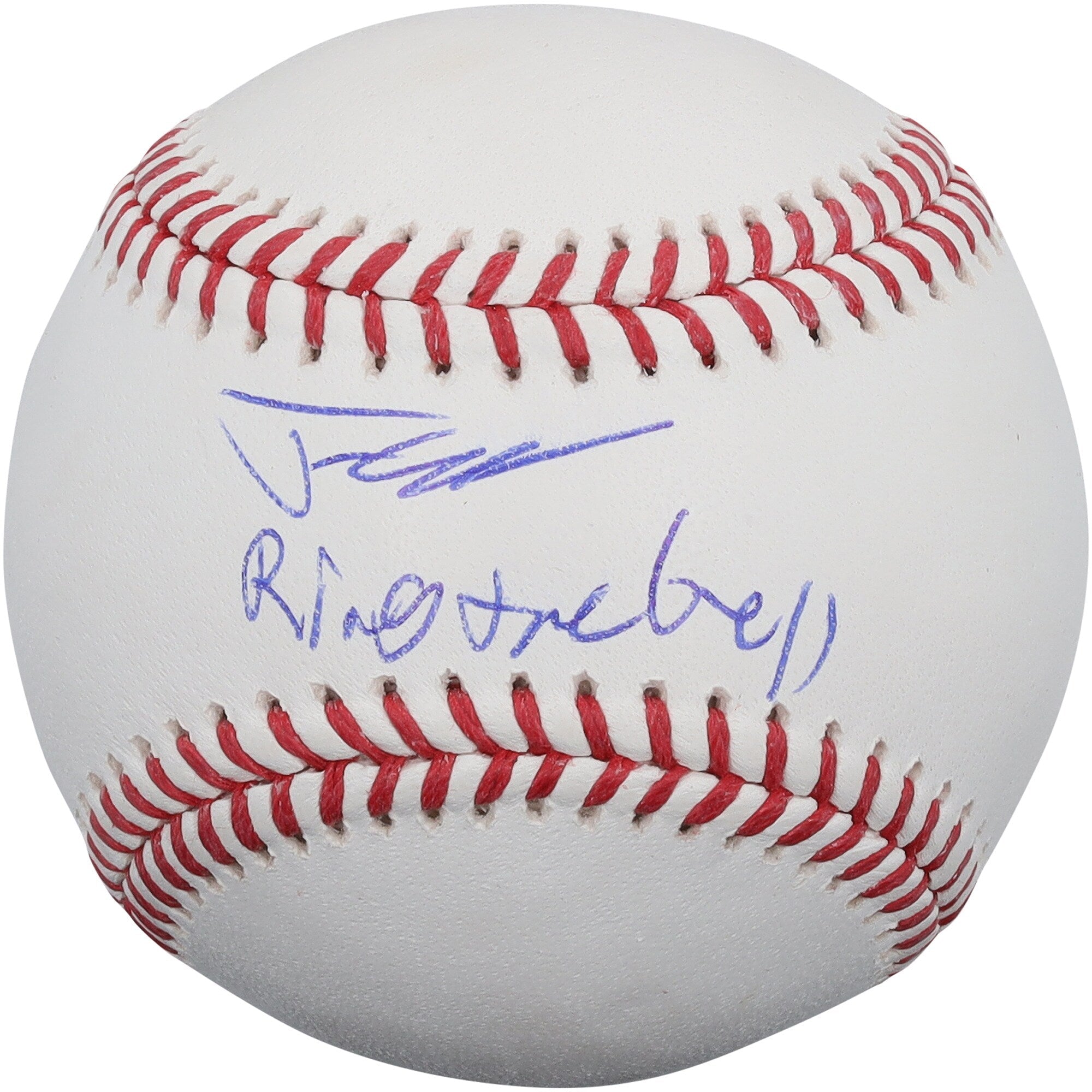 Justin Crawford Philadelphia Phillies Autographed Fanatics Authentic Baseball with "Ring the Bell" Inscription