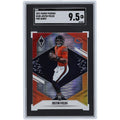 Justin Fields Chicago Bears 2021 Panini Phoenix Fire Burst #108 SGC Authenticated 9.5 Rookie Card