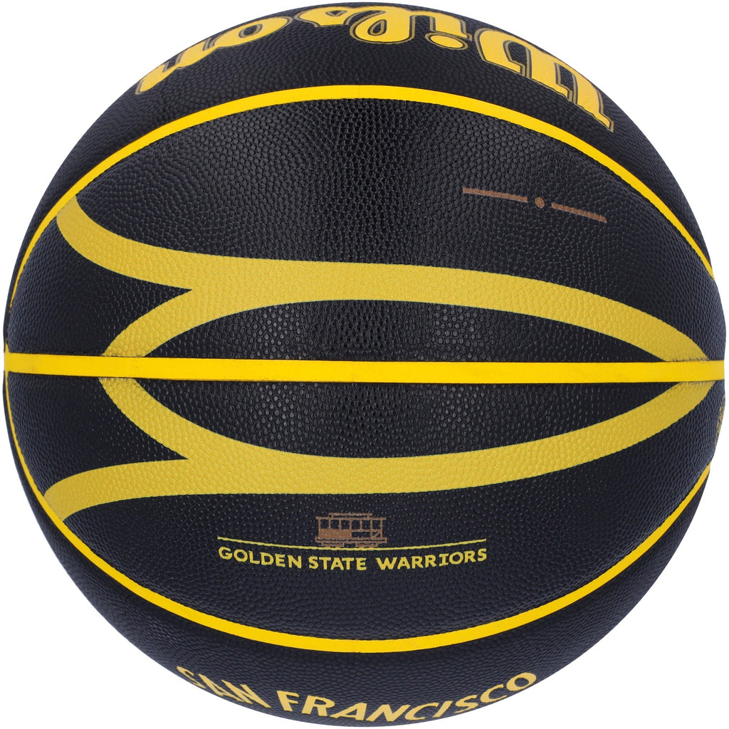 Klay Thompson Golden State Warriors Autographed Fanatics Authentic Wilson 2023-24 City Edition Collector's Basketball