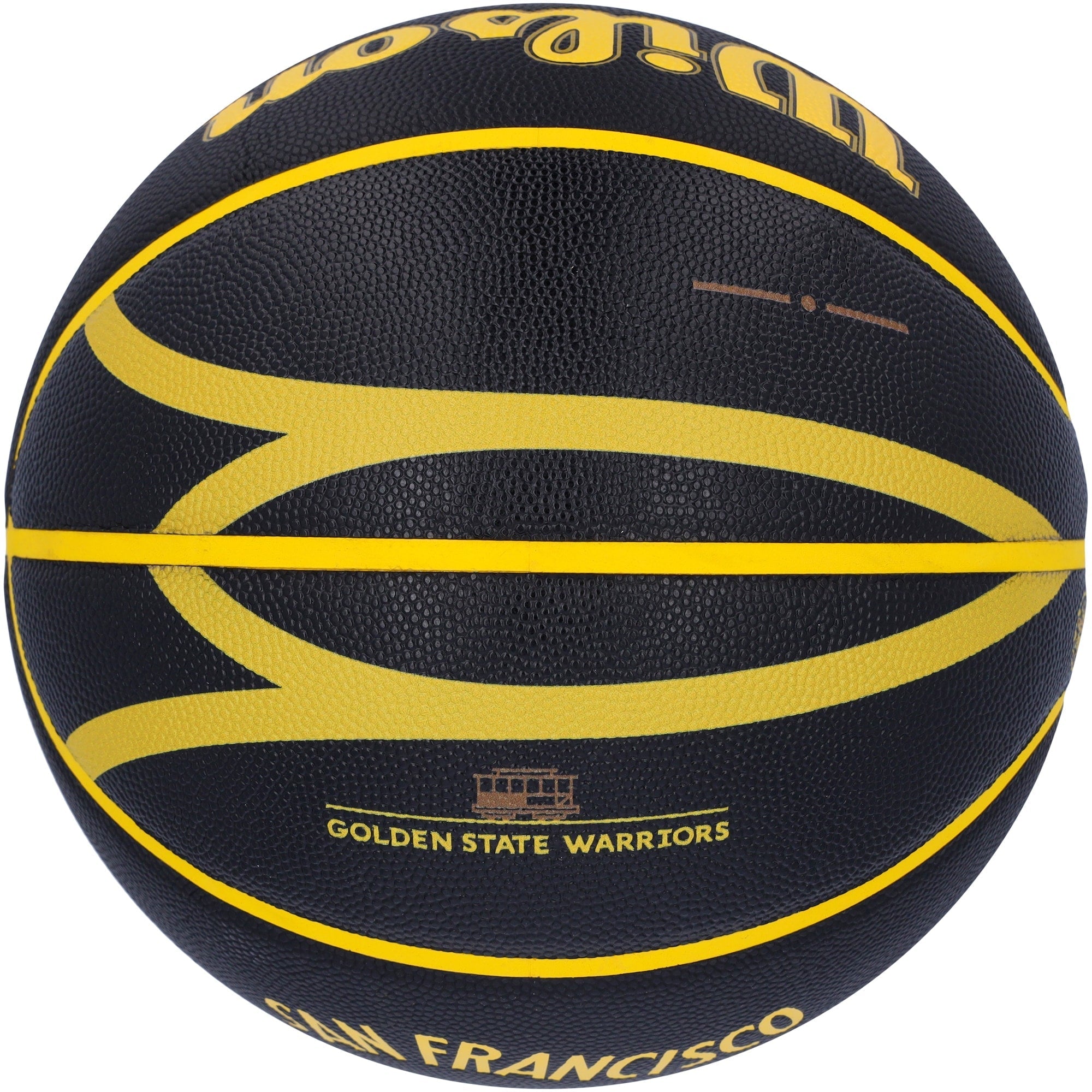 Klay Thompson Golden State Warriors Autographed Fanatics Authentic Wilson 2023-24 City Edition Collector's Basketball