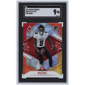 Kyle Pitts Atlanta Falcons 2021 Panini Phoenix Fire Burst #104 SGC Authenticated 9 Rookie Card