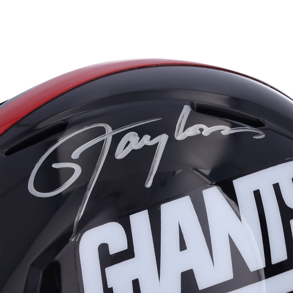 Lawrence Taylor New York Giants Autographed Fanatics Authentic Riddell Throwback Speed Mini Helmet