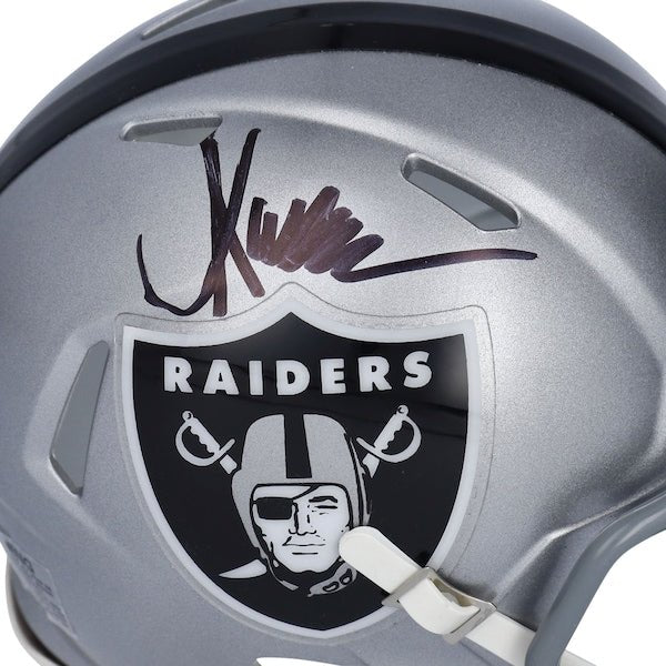 Marcus Allen Los Angeles Raiders Fanatics Authentic Autographed Riddell Speed Mini Helmet