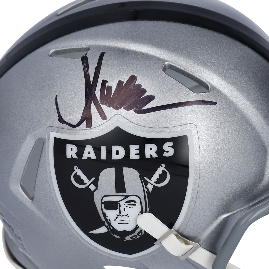 Marcus Allen Los Angeles Raiders Fanatics Authentic Autographed Riddell Speed Mini Helmet