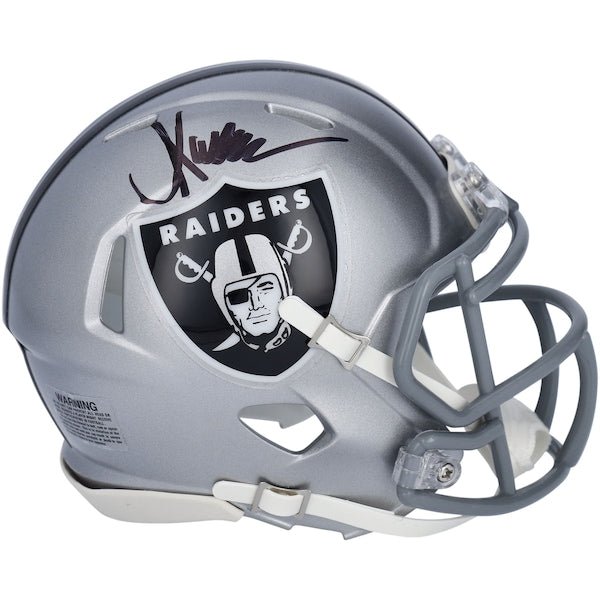 Marcus Allen Los Angeles Raiders Fanatics Authentic Autographed Riddell Speed Mini Helmet