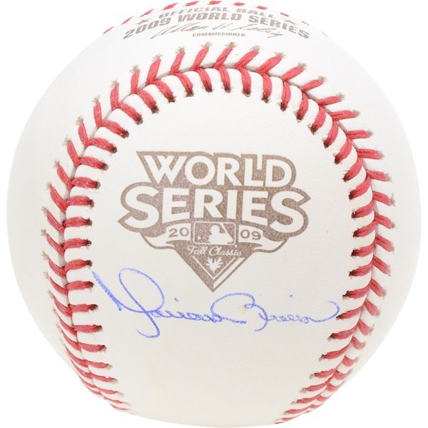 Mariano Rivera New York Yankees Fanatics Authentic Autographed 2009 World Series Logo Baseball