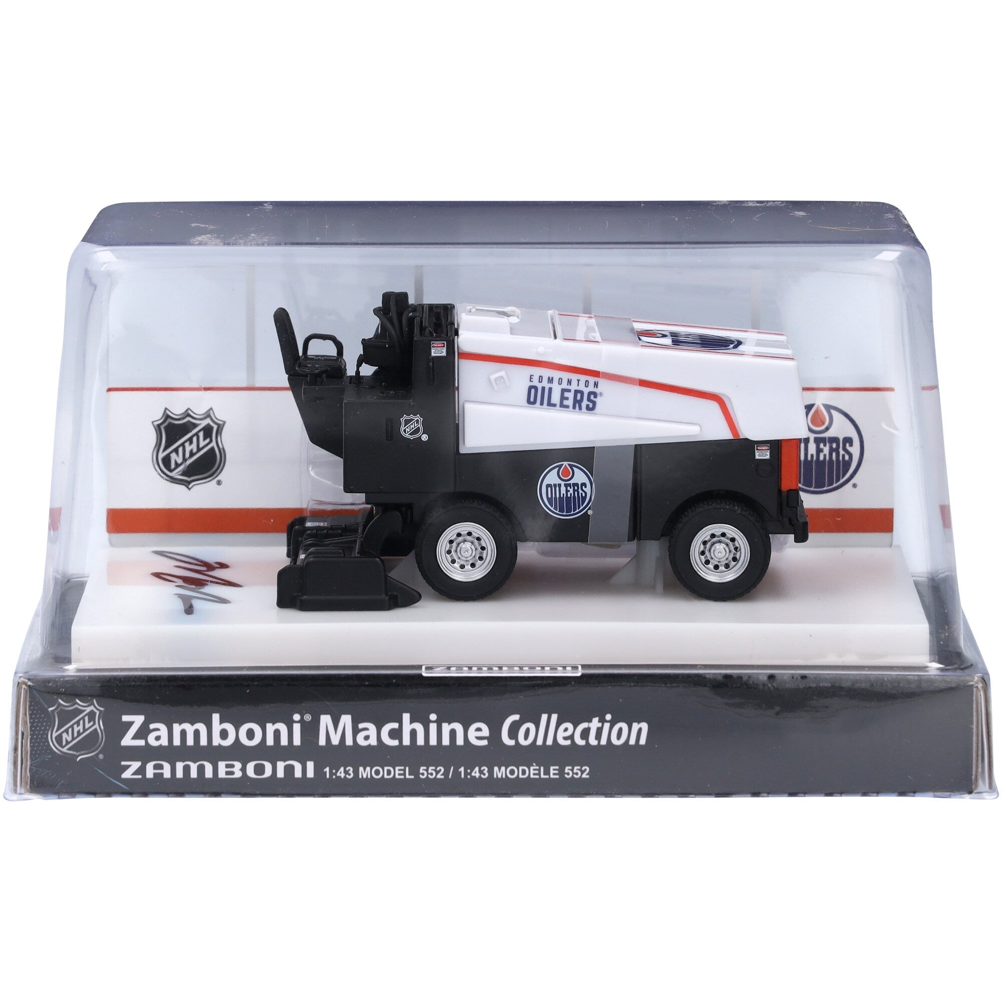 Mark Messier Edmonton Oilers Autographed Fanatics Authentic 1:43 Scale Die-Cast Zamboni