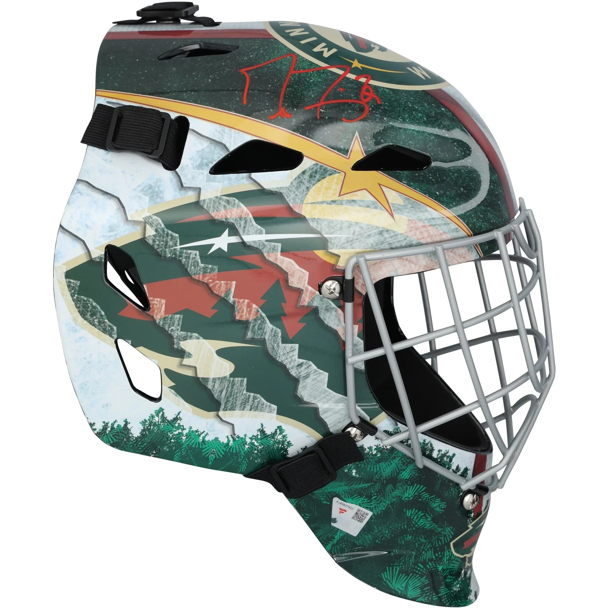 Marc-Andre Fleury Signed Minnesota Wild Replica Goalie Mask | Authenticated