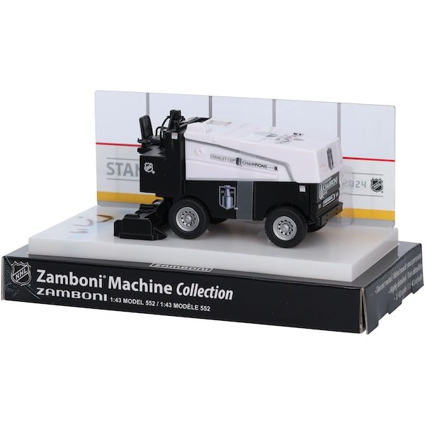 Matthew Tkachuk Florida Panthers Autographed Fanatics Authentic 2024 Stanley Cup Champions 1:43 Scale Die-Cast Zamboni
