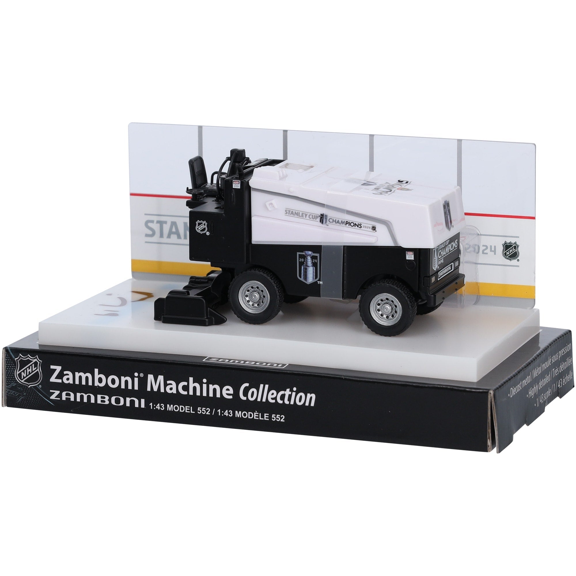 Matthew Tkachuk Florida Panthers Autographed Fanatics Authentic 2024 Stanley Cup Champions 1:43 Scale Die-Cast Zamboni