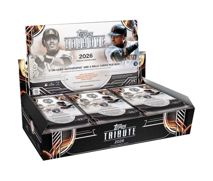 2026 Topps Tribute Baseball Hobby Box (Ships Sealed Only)