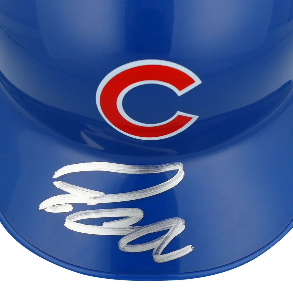 Pete Crow-Armstrong Signed Cubs Mini Helmet | Authenticated