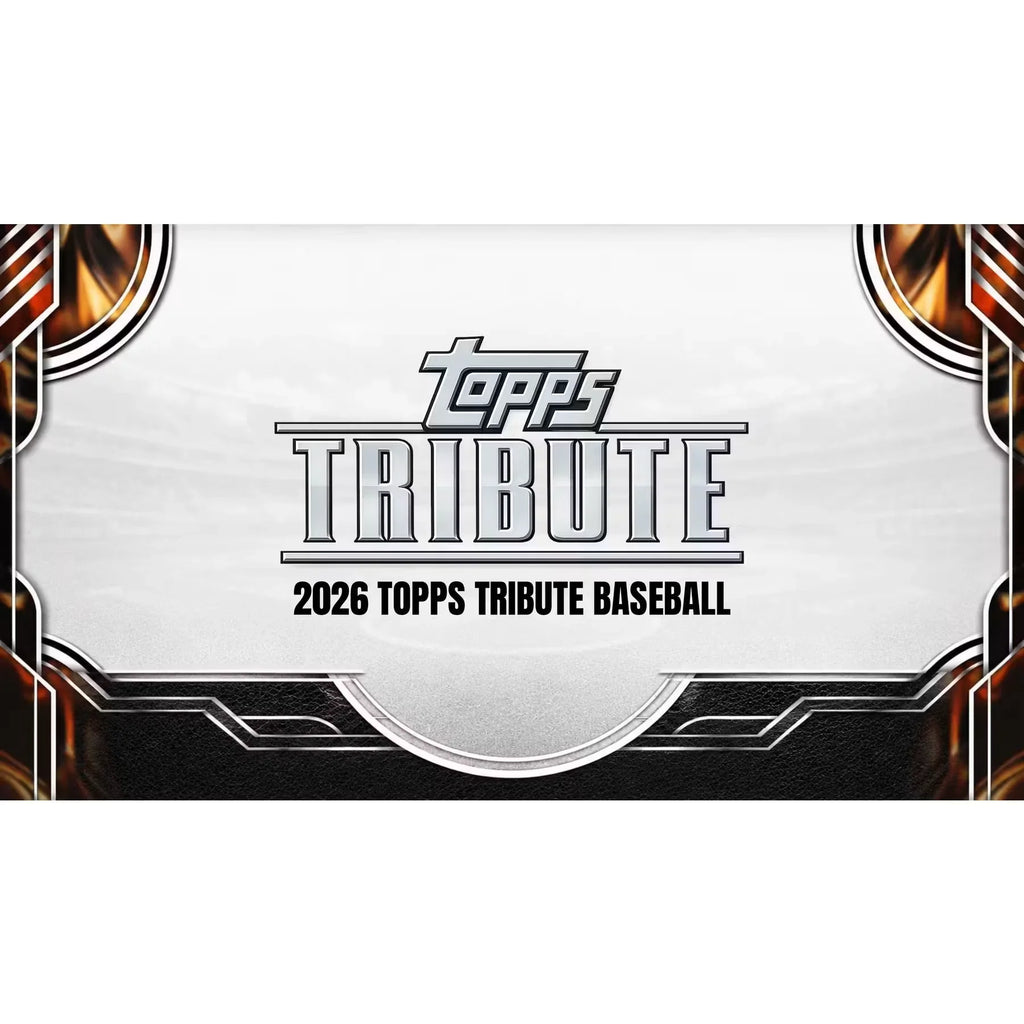 2026 Topps Tribute Baseball Hobby 4-Box Case | Presell (Ships Sealed Only)