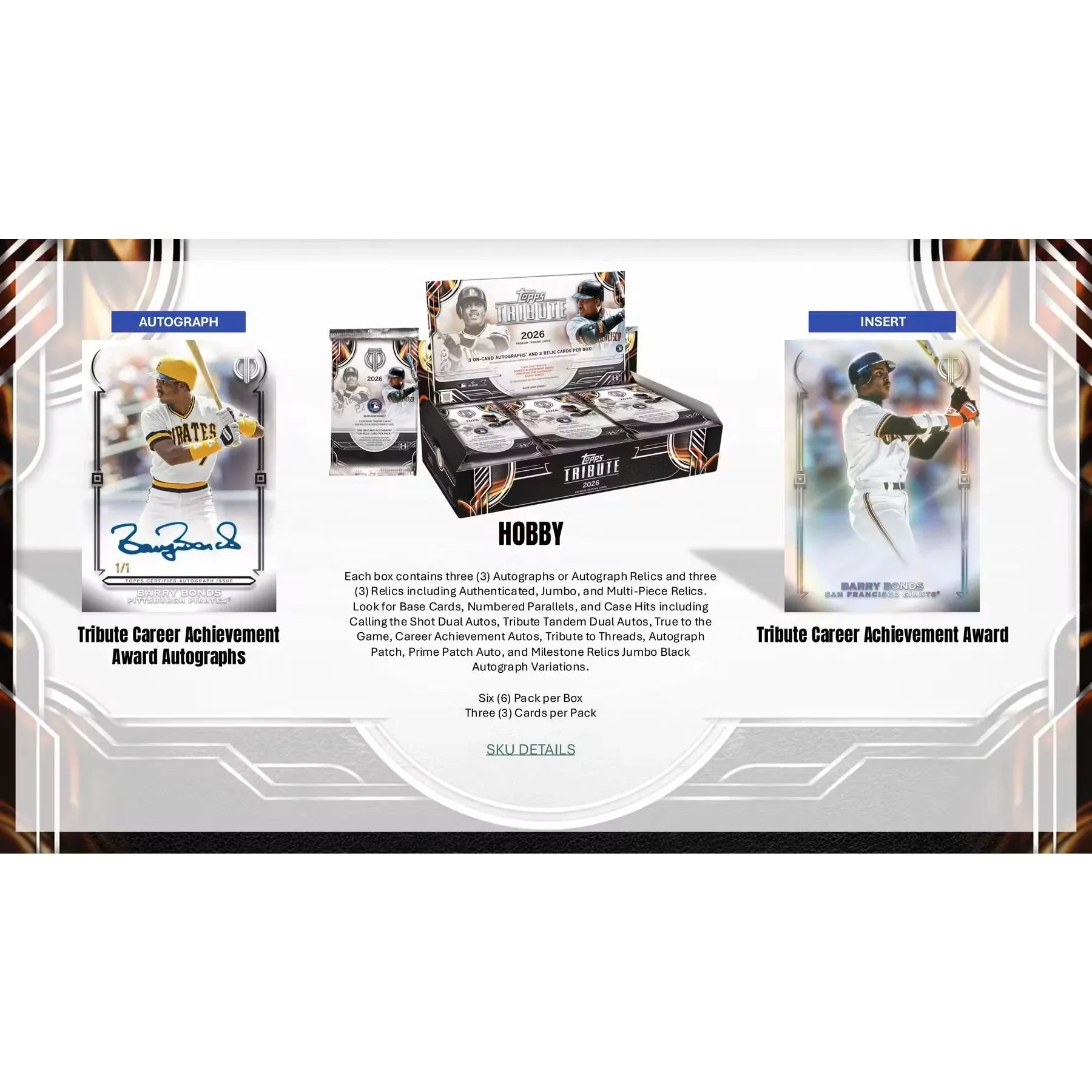 2026 Topps Tribute Baseball Hobby 4-Box Case | Presell (Ships Sealed Only)