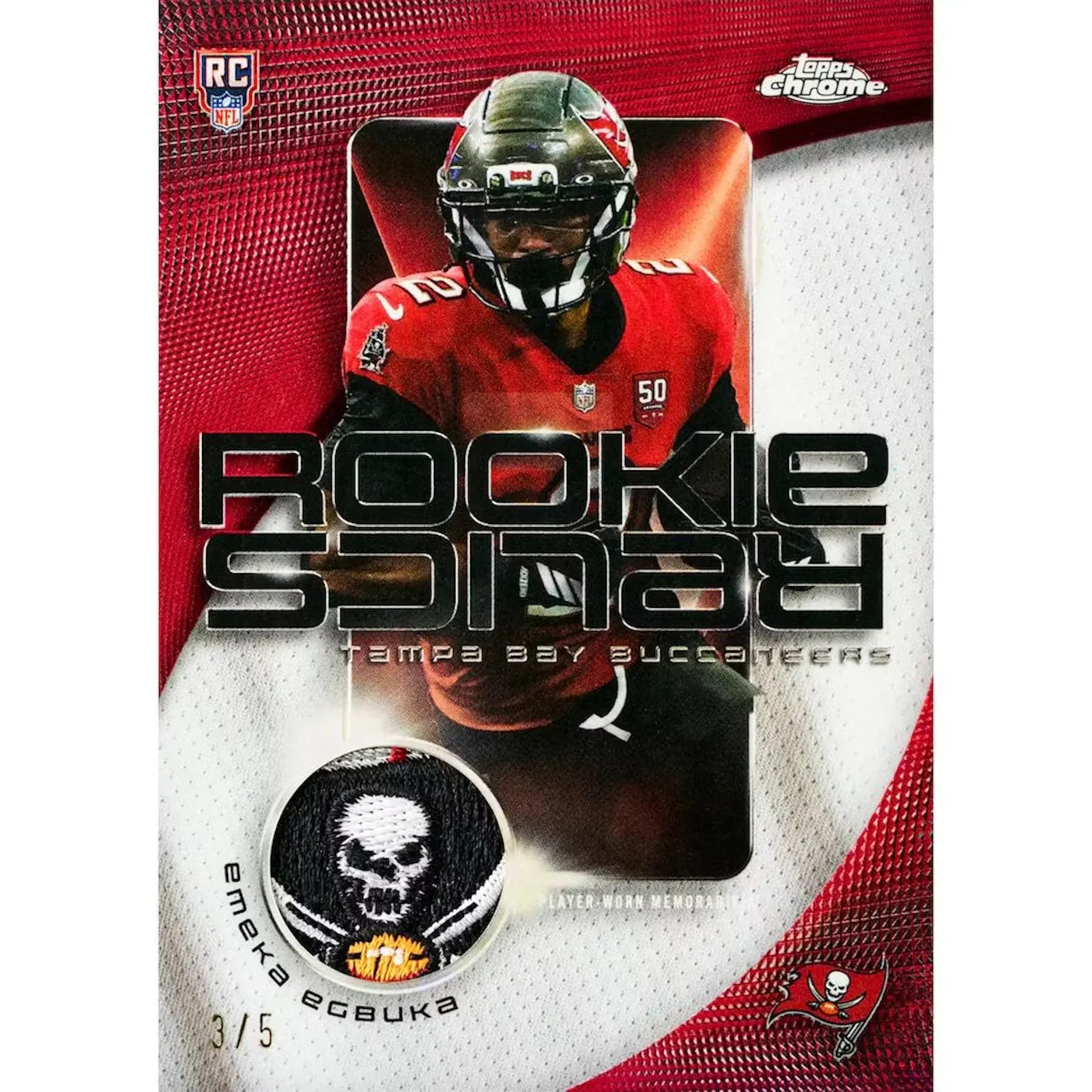 2025 Topps Chrome Football Fanatics Mega Box 7 Packs (Ships Sealed Only)
