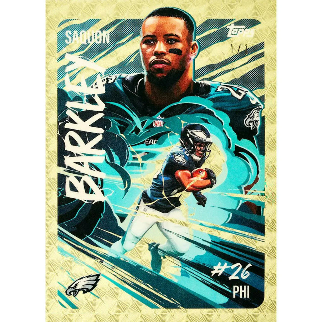 2025 Topps Chrome Football Fanatics Mega Box 7 Packs (Ships Sealed Only)