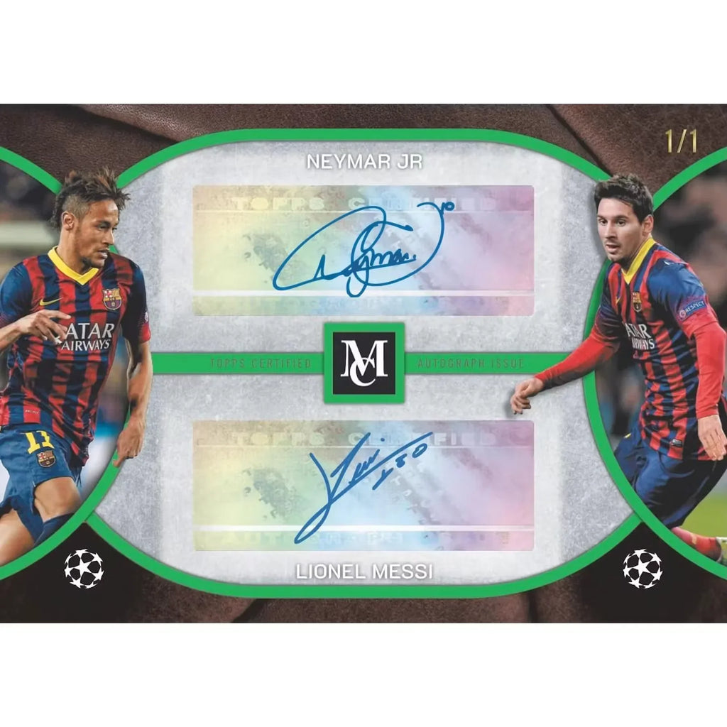 2025-26 Topps UEFA Club Competitions Museum Collection Soccer Hobby Box (Presell) (Ships Sealed Only) - D
