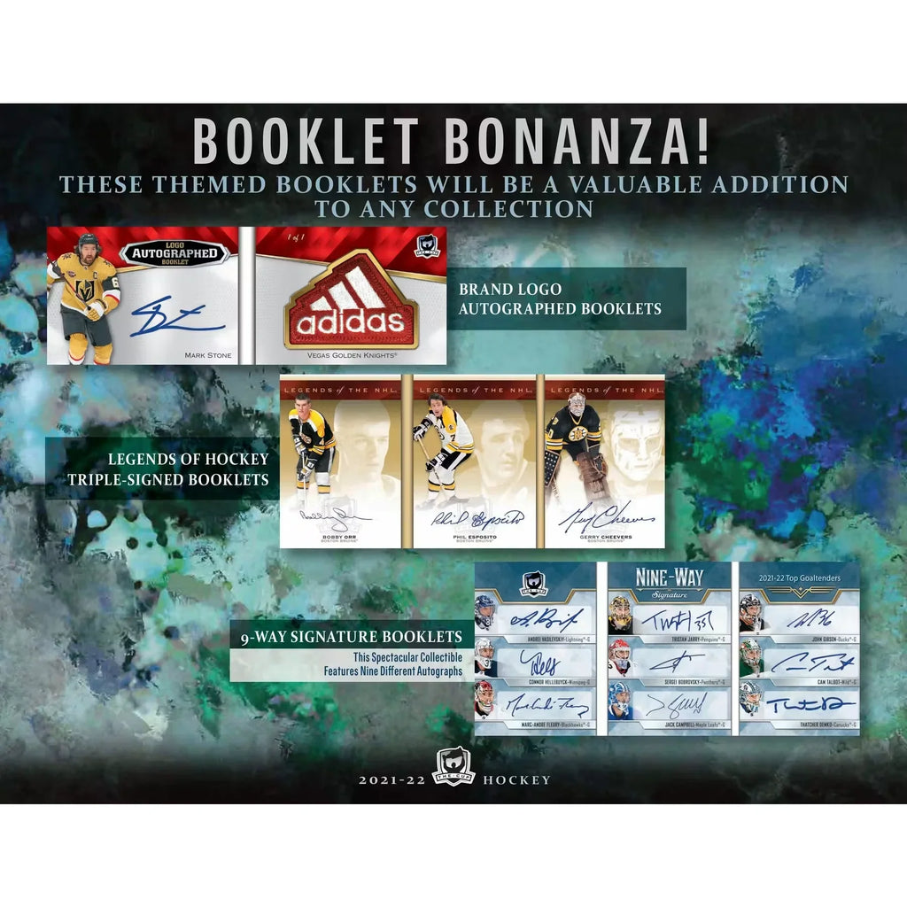 2021-22 Upper Deck The Cup Hockey Hobby Box | Premium Rookie Autos (Ships Sealed Only)