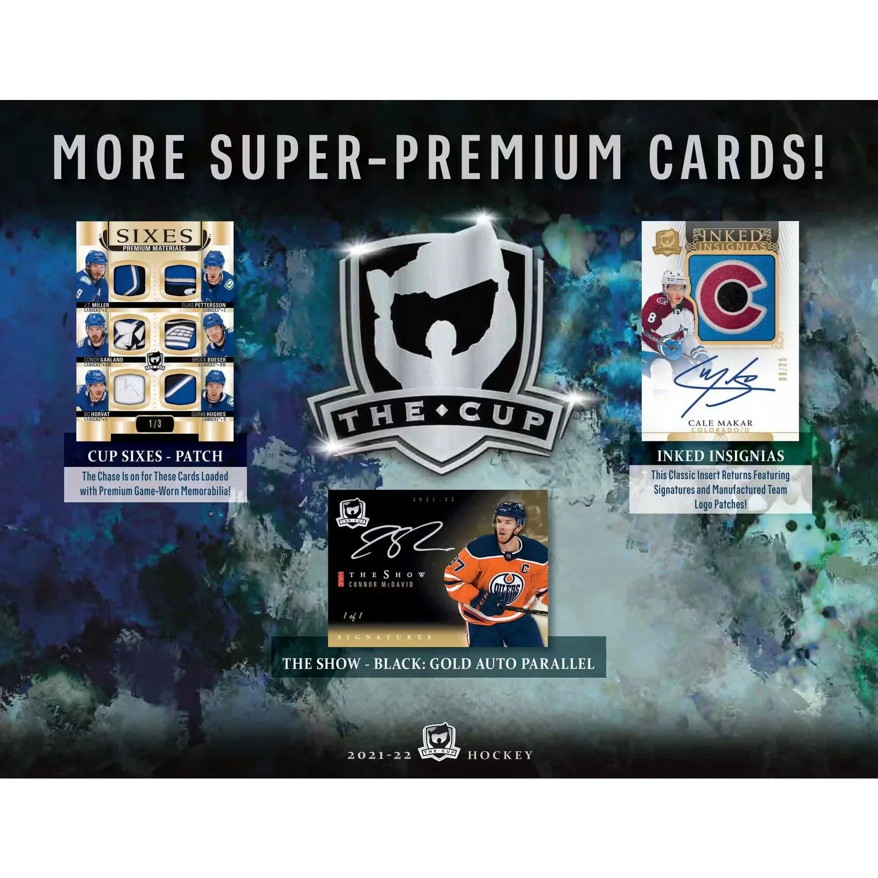 2021-22 Upper Deck The Cup Hockey Hobby 6-Box Case (Ships Sealed Only)