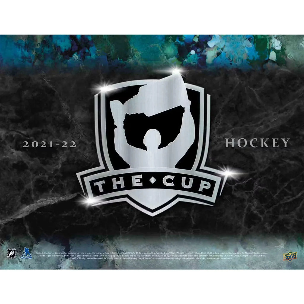 2021-22 Upper Deck The Cup Hockey Hobby 6-Box Case (Ships Sealed Only)