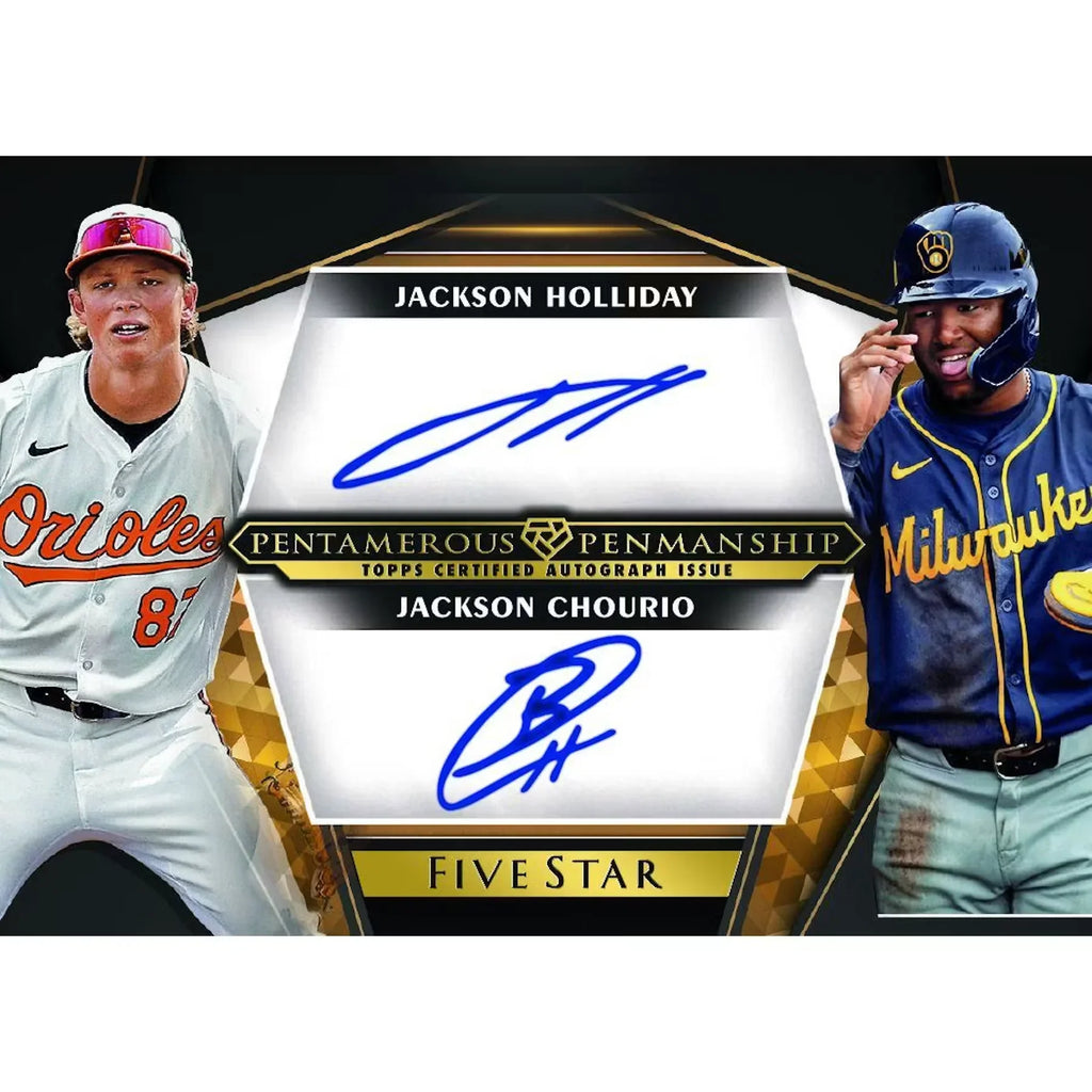 2024 Topps Five Star Baseball Hobby Box | Two On-Card Autographs (Ships Sealed Only)