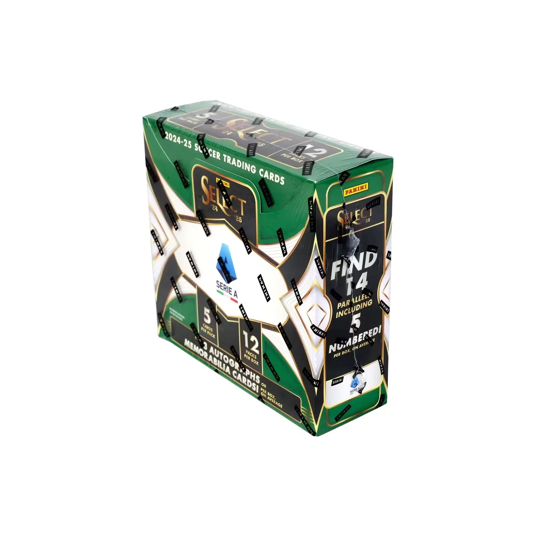 2024-25 Panini Select Serie A Soccer Hobby Box | 12 Packs (Ships Sealed Only)