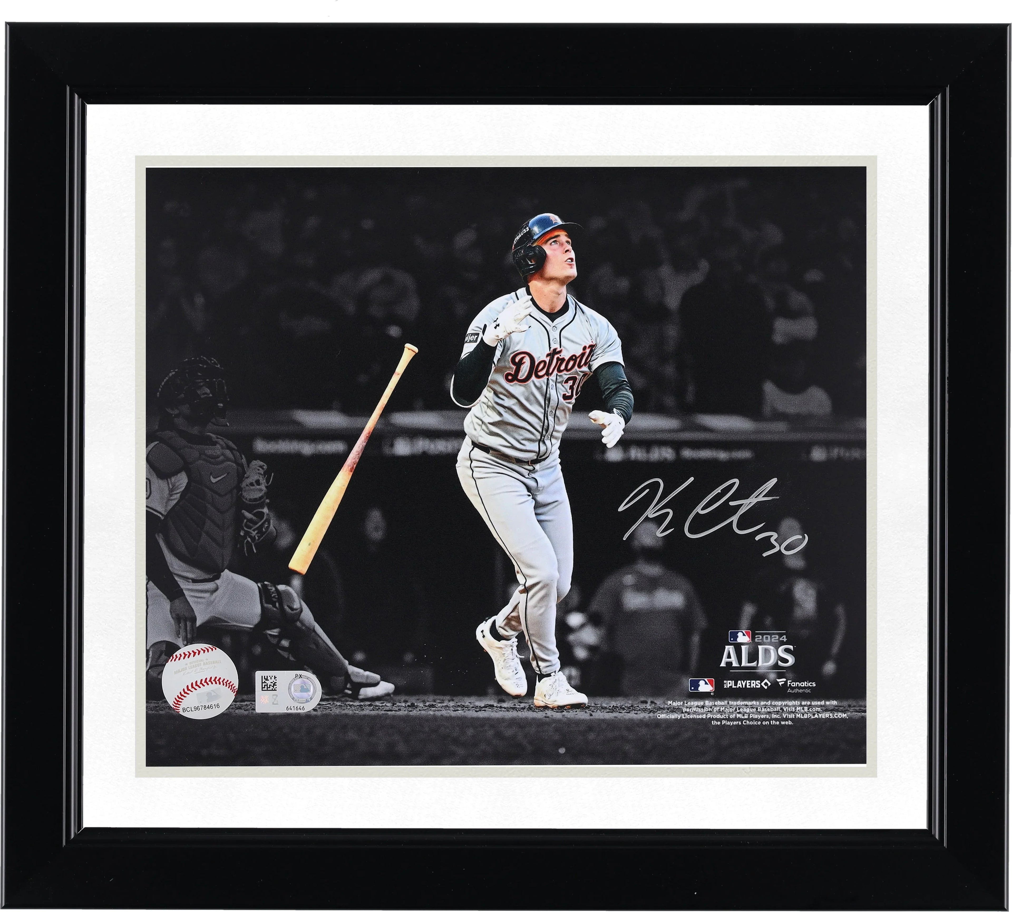 Kerry Carpenter Signed 8 x 10 Photo | 2024 ALDS Game-Winner