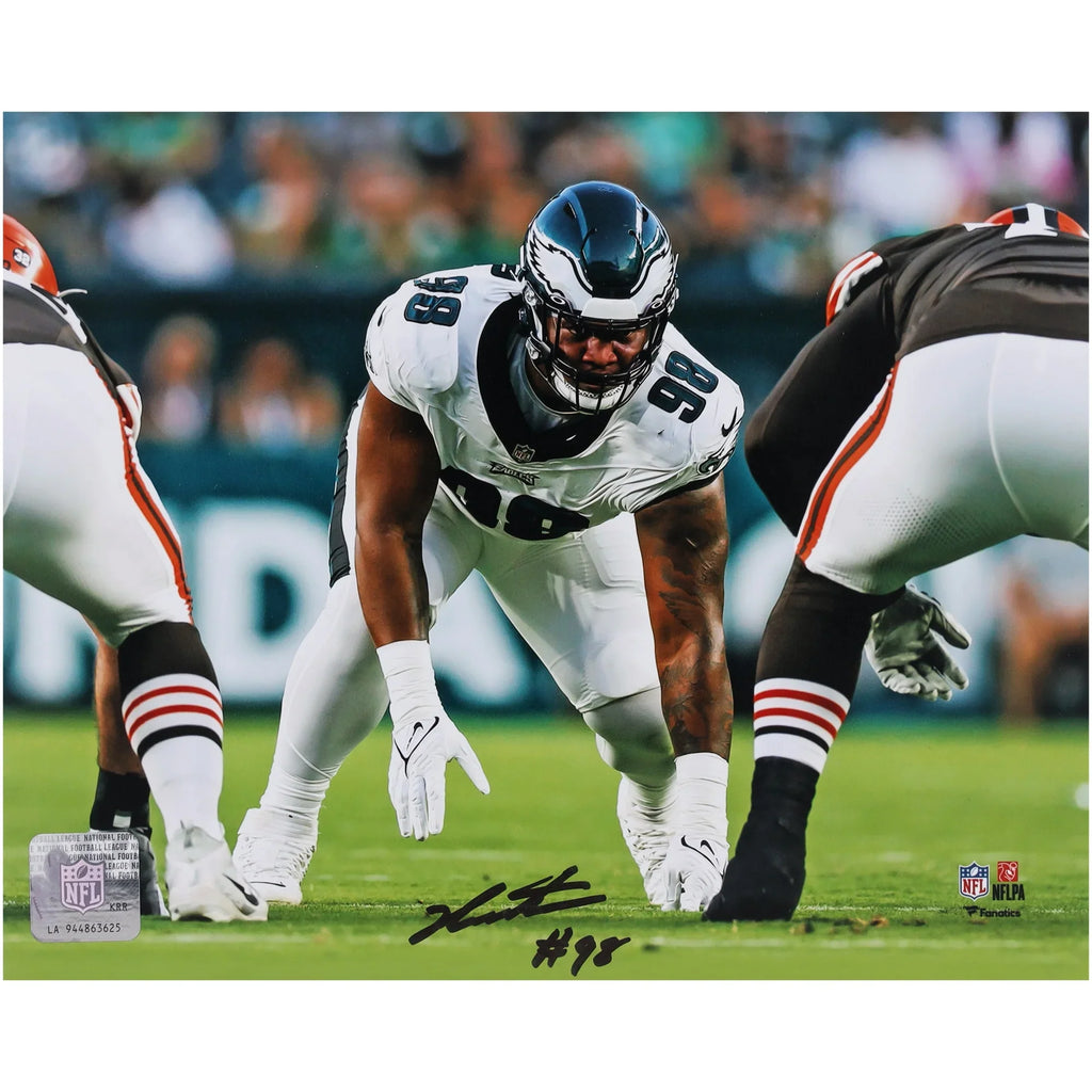 Jalen Carter Signed 8 x 10 Photograph | Philadelphia Eagles