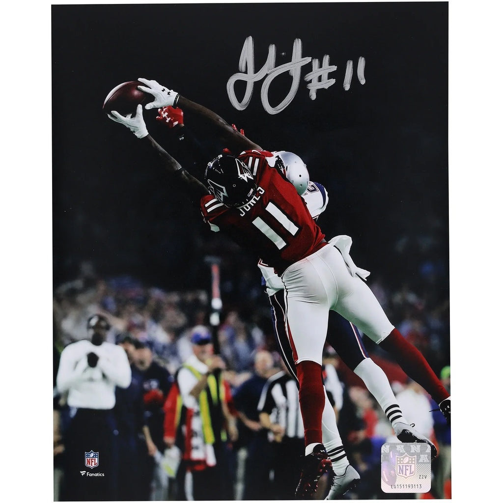 Julio Jones Signed 8 x 10 Super Bowl LI Catch Photo | Falcons