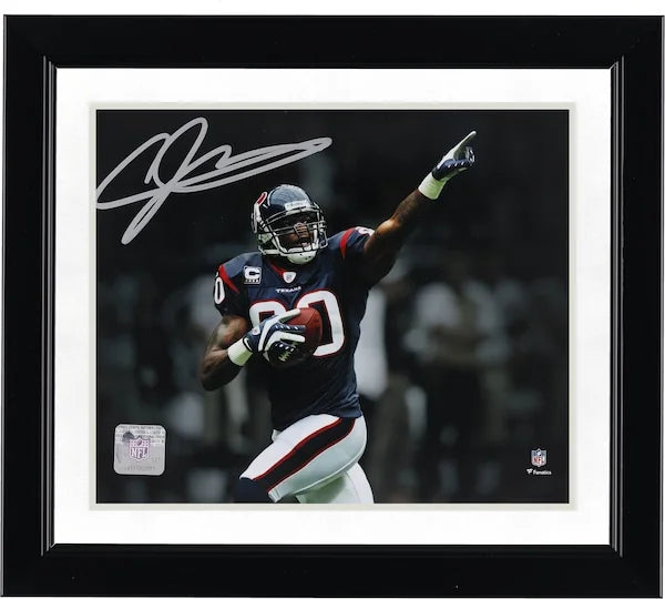 Andre Johnson Signed 8 x 10 Touchdown Photo | Houston Texans