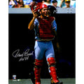 Johnny Bench Signed 16 x 20 Photograph | HOF 89 Inscription