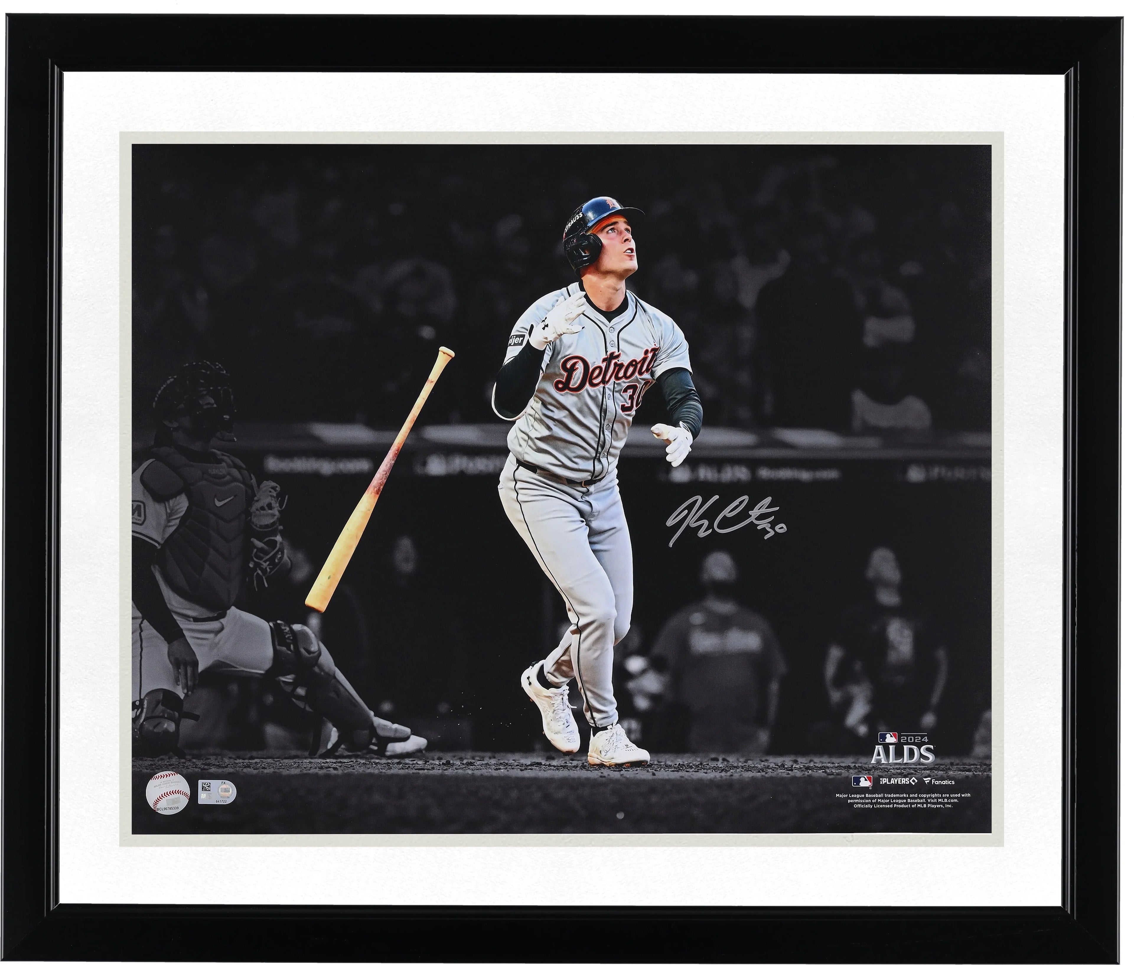 Kerry Carpenter Signed 16 x 20 Photo | 2024 ALDS Game-Winner