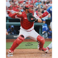 Willson Contreras Signed 16 x 20 Catching Photo | St. Louis Cardinals