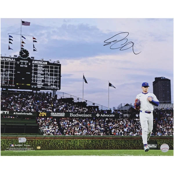 Pete Crow-Armstrong Signed 16 x 20 Photo | Cubs Wrigley Outfield